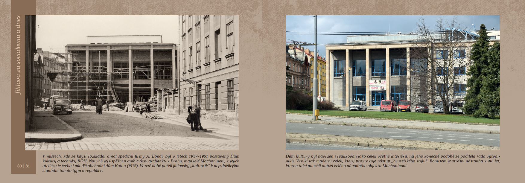 Jihlava za soc. 80-81