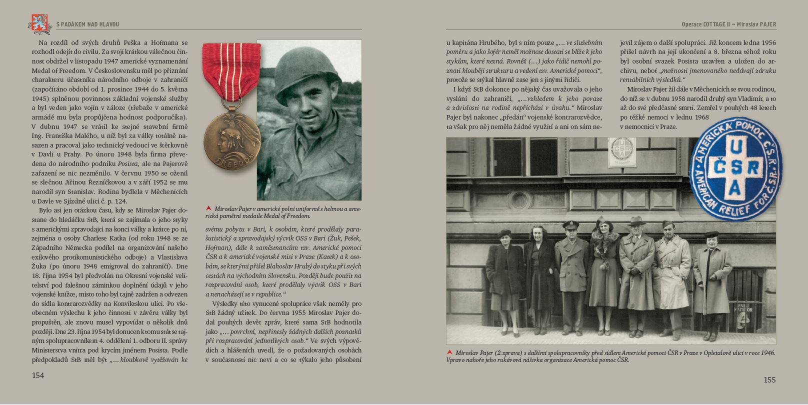 S padakem 154-155